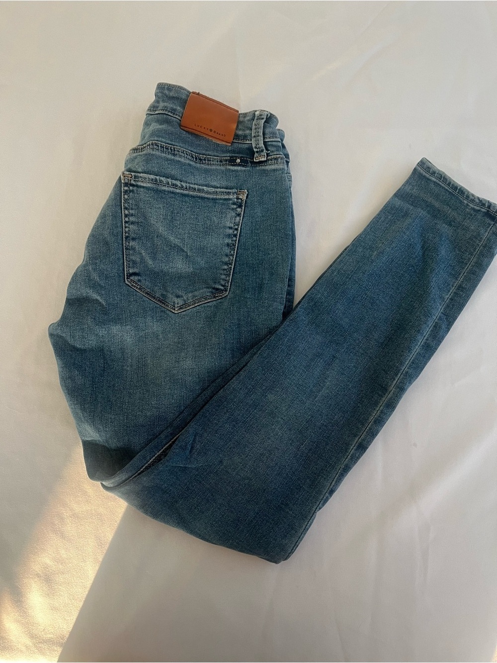 Lucky Brand Sasha Super Skinny Light Blue Jeans